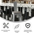 thumbnail image 6 of Flash Furniture Kai Commercial Grade 30" High Silver Metal Indoor-Outdoor Bar Height Stool with Removable Back and Gray All-Weather Poly Resin Seat, 6 of 13
