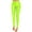 Fluorescent Green, variant on Ocealan Womens Stirrup Leggings Tights Oil Shiny Stretch Skinny Seamless Fitness Pants Black XL