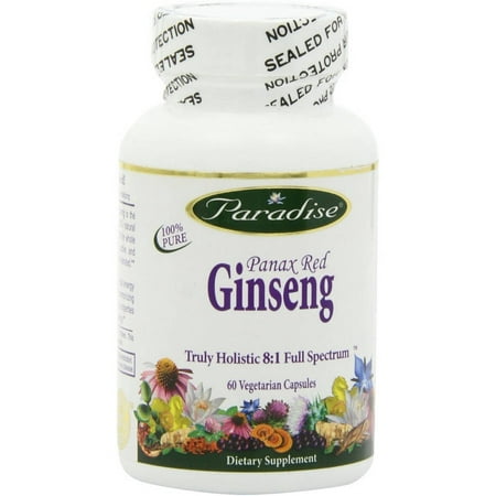 Paradise Herbs Panax ginseng rouge, CT 60