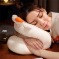 thumbnail image 4 of Almohada de seda de hielo para la siesta, cojín para estudiantes, almohada para dormir en la oficina, almohada de cintura multifuncional práctica, cojín para sofá, cojín para sofá, cómodo para el, 4 of 7