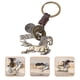 thumbnail image 4 of Llavero de caballo de metal, llavero de caballo, bolso, mochila, colgante, llavero de animales, 4 of 7