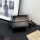 thumbnail image 1 of Bolso bandolera con textura de moda coreana para mujer, primavera 2025, nuevo, combina con todo, temperamento, pequeño, cuadrado, sencillo, 1 of 4