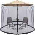 thumbnail image 1 of Mosquitera para sombrilla, pantalla para sombrilla, mosquitera para sombrilla con dosel universal con puerta con cremallera y cuerda ajustable, para sombrillas al aire libre, 1 of 4