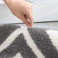 thumbnail image 4 of Alfombra de baño JAMW gris claro antideslizante 50*80cm Sencillez, 4 of 5