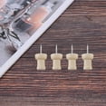 thumbnail image 6 of 160Pcs H-Shape Wood Decorative Push Pins, Wood and Steel Needle Point Thumb Tacks for Photos, Maps and Cork Boards, 6 of 8