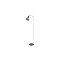 Cal Lighting 60 Watt Vittorio Downbridge Metal Tiffany Floor Lamp