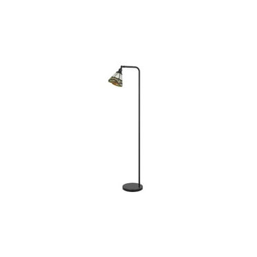 Cal Lighting 60 Watt Vittorio Downbridge Metal Tiffany Floor Lamp