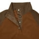 thumbnail image 5 of Blusa y camisa de manga larga con cuello alto para hombre, estilo casual, con estampado de palmeras color cacao, deportiva, con cuello alto, botones y patchwork, de poliéster., 5 of 5