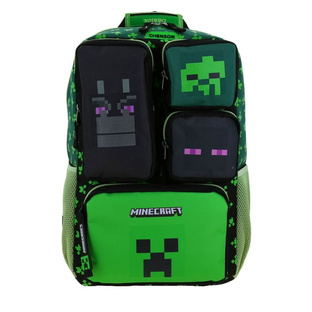 MOCHILA ESCOLAR CHENSON MINECRAFT CONST Walmart en linea