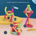 thumbnail image 1 of Bloques de construcción magnéticos para niños, juguetes de educación temprana, ensamblaje magnético, barra magnética intercambiable, 1 of 5