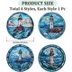 thumbnail image 2 of Película estática para ventanas con diseño de faro, redonda, no adhesiva, decorativa para pared, de PVC, anticolisión, resistente al agua, 4 estilos, 2 of 9