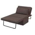 thumbnail image 5 of Relax A Lounger Amare Convertible Ottoman in Dark Brown Fabric Upholstery, 5 of 8