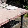 thumbnail image 2 of 8pack Stainless Steel Tablecloth Clips Black Picnic Tablecloth Clips Adjustable Anti-skid Fixed Tab-YNP, 2 of 5