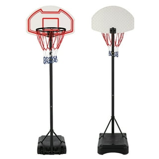  Kids Basketball Hoop, Outdoor Indoor Toddler Basketball Hoop  Adjustable Height 2.62-5.74 ft Mini Basketball Goal Indoor Basketball Hoop  for Toddlers Portable Outside Toys for Boys Girls Age 2 3 4 5 : Toys & Games