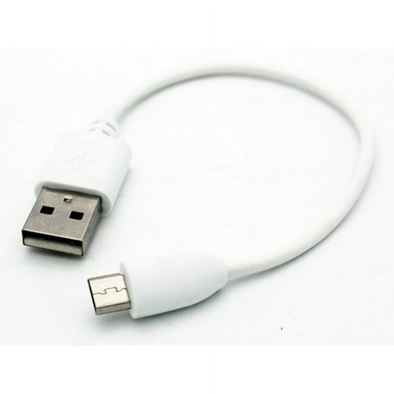 T-Mobile Samsung Galaxy S6 White Short USB Cable Rapid Charger Sync Power Wire Micro-USB Data Cord Supports Fast Charging A9Q