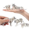 thumbnail image 3 of Figuras de animales Toymany White Tigers Family, 6 unidades, 3 of 9