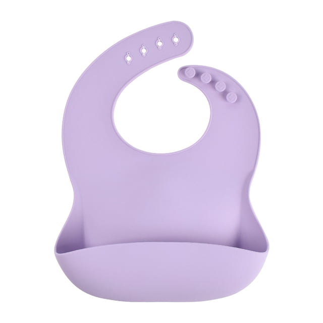 Baberos de comida para bebés Baberos de silicona para niños Baberos tridimensionales para bebés 2 piezas
