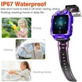 thumbnail image 5 of Eurhowing GPS SmartWatch, 4G Kids Phone Watch with 2 Way Video Call, Real-Time Location, SOS, Voice Chat, HD Touch Screen, Dual Camera, Gifts for Boys Girls Age 3-15, Purple, 5 of 10