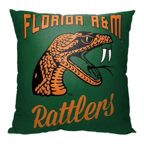 The Northwest Group Florida A&M Rattlers 18" x 18" Alumni Pillow