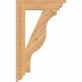 thumbnail image 3 of Ekena Millwork 3 1/2"W x 20"D x 32"H Funston Traditional Smooth Bracket, Western Red Cedar, 3 of 4