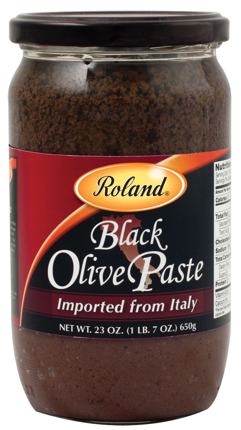 Roland Black Olive Paste, Sanremo, 23 Oz