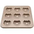thumbnail image 1 of Baking Tray-9-cavity Durable Pig Pattern Baking Tray Cake Bread Dessert Mould, 1 of 7
