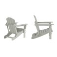 thumbnail image 2 of Chaise Adirondack Pliante en Poly pour Extérieur (Ensemble de 2), 2 of 7