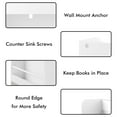 thumbnail image 4 of Noble House Wall-Mounted Kids Bookshelf with 3 Front-Facing Display Shelves, Book Rack with Natural Wood Base, White, 4 of 11