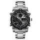 thumbnail image 1 of SKEMI 1389 Reloj de cuarzo para hombre Moda única Deporte Casual Marca Reloj de cuarzo Doble movimiento Correa de acero inoxidable Reloj de pulsera resistente al agua Relogio masculino, 1 of 8
