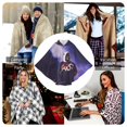 thumbnail image 5 of Rod Wave Flannel Wearable Blanket, Warm Shawl Blanket Comfy Poncho Throw with Buttons for Women And Men, 5 of 7