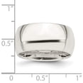 thumbnail image 4 of Sterling Silver Ss 10mm Comfort Fit Size 10.5 Band Made In United States qcf100a-10.5, 4 of 5