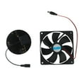 thumbnail image 1 of 10W Ventilation Fan Solar Powered PanelFan Lightweight Outdoor Free Energy Solar, 1 of 12