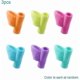 thumbnail image 2 of 1pc Pencils Handle The Right Hand Helps Children Learn To Hold The Pen And Write Posture Correction Pencil Grips Loops Random Color, 2 of 5