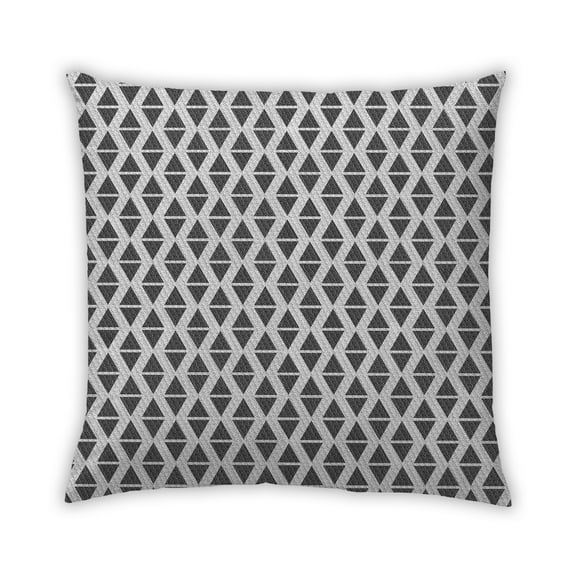 Ahgly Company Outdoor Square Contemporary Throw Pillow, 18 inch by 18 inch