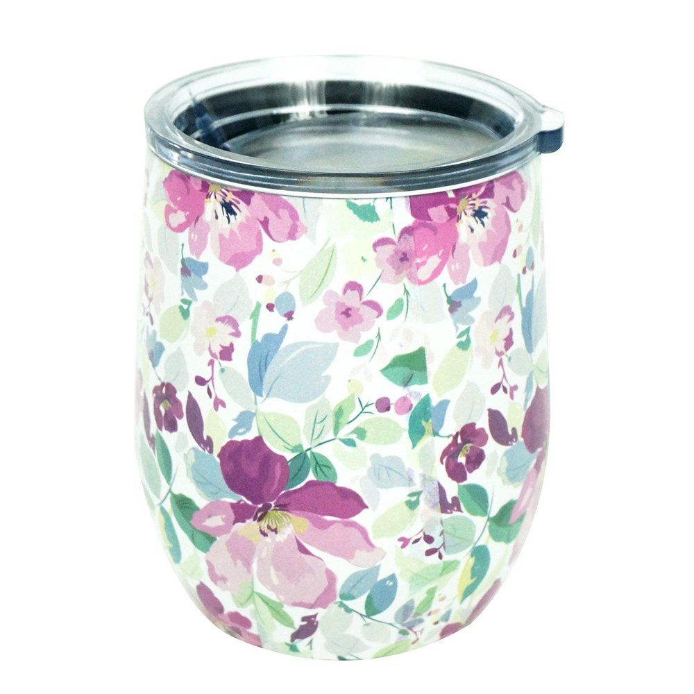 Mary Square Stemless Wine Glass with Lid Salem