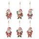 thumbnail image 2 of 2 Piezas Adorno Artístico Diamante Doble Cara Con Forma Especial Búho (6 Papá Noel), 2 of 5