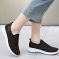 thumbnail image 7 of CHICVOMEY Women's Slip-On Walking Shoes Breathable Mesh Sneakers with Non-Slip Cushioned Sole for Travel Work Running Women's Athletic Shoes, 7 of 7