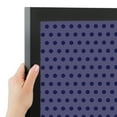thumbnail image 4 of PinPix 21x15 Custom Cork Bulletin Board Dark Purple Dots Poster Board Has a Fabric Style Canvas Finish, Framed in Dark Purple Dots, by ArtToFrames (PinPix-401), 4 of 6