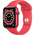 thumbnail image 1 of AppleWatch Series 6 (GPS, 44 Mm) - Producto (Rojo) - Caja de Aluminio con Producto (Rojo) - Correa Deportiva, 1 of 4