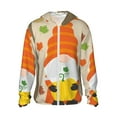 thumbnail image 2 of Lsque Hello Fall Gnomes 1 UPF 50+ Lightweight Sun Protection Men's Women's Long Sleeve Shirt, Hoodie Performance -3X-Large, 2 of 9