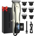 thumbnail image 1 of Cordless Beard Trimmer for Men,Rechargeable Hair Trimmer Hair Clippers for Men, Professional Electric Barber Clippers, Zero Gapped Beard Trimmer Kit with 5 Guide Combs for Home Use, 1 of 6