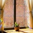 thumbnail image 5 of Window Privacy Film, Rainbow Window Clings, 3D Decorative Window Vinyl, Stained Glass Window Decals, Static Cling Window Sticker Non-Adhesive A3-39.4*15.7", 5 of 6