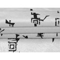 thumbnail image 5 of oneOone Velvet White Fabric Abstracts Sewing Craft Projects Fabric Prints By Yard 58 Inch Wide, 5 of 5