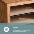 thumbnail image 3 of Safco Medium Oak Wood Adjustable 32 Compartment File Organizer with Drawer, 3 of 6