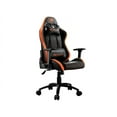 thumbnail image 3 of Cougar Armor Pro Gaming Chair with a Steel Frame, Breathable Premium PVC Leather and Micro Suede-Like Texture (Orange/Black), 3 of 6