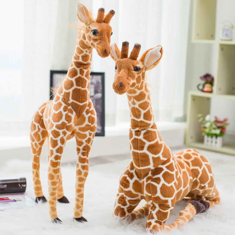 40'' Plush Giraffe Doll Toy Big Large Cotton Stuffed Animal Soft Kid Gift US for sale online 