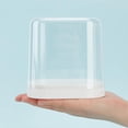 thumbnail image 3 of 2sets 2pcs Acrylic Minifigure Display Case Clear Display Boxes with Lid Assemble Dustproof Showcase Storage Box Dustproof for Figures Awards Jewelry Collectibles 4.8Lx 3.2Wx 4.8H Inches, 3 of 7