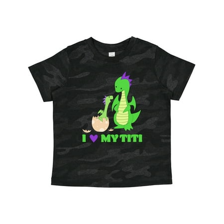 

Inktastic I Love My Titi Gift Toddler Boy or Toddler Girl T-Shirt