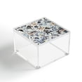 thumbnail image 1 of Society6 Marta Barragan Camarasa Modern blue jungle 4" x 4" Acrylic Box, 1 of 2