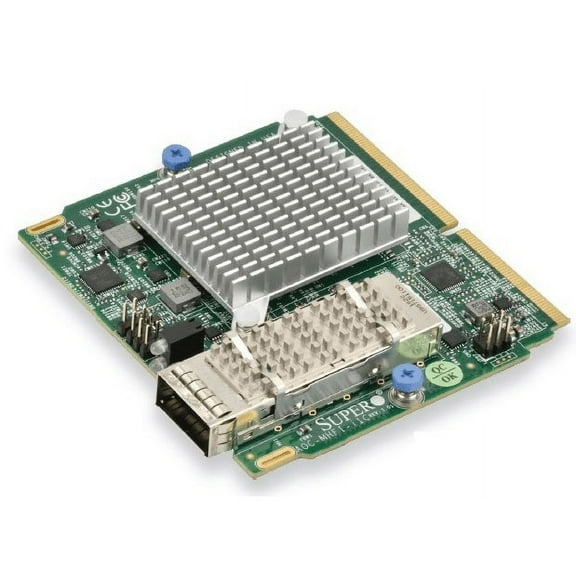 Supermicro AOC-MTGN-I2SM SIOM 2-port 10G SFP , Intel 82599ES with 1U bracket Controller Card Full Warranty